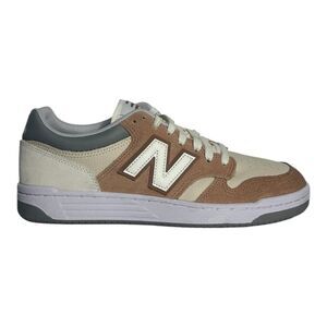 New Balance 480 BB480LLL Cream Brown Mens 10 Shoes Light Scuff